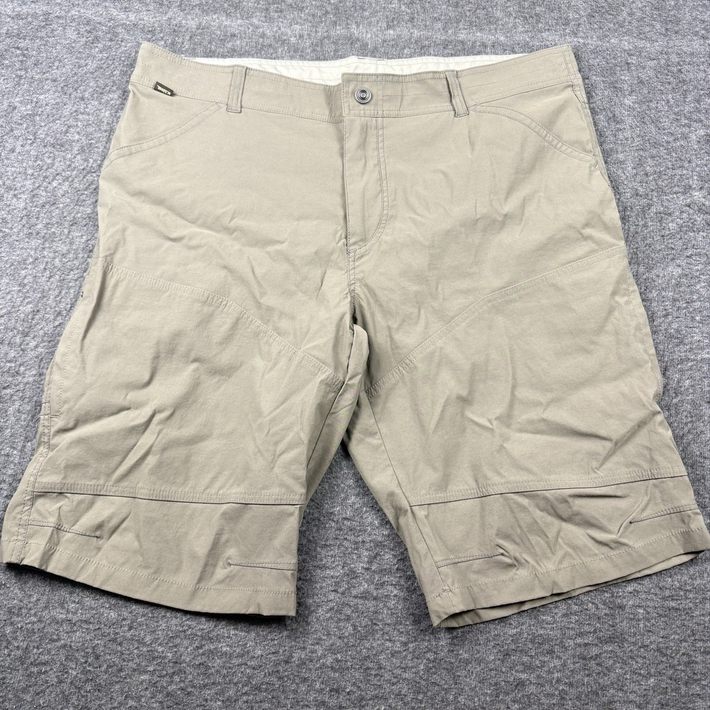 Kuhl Shorts Mens 40 Brown Ripstop Hiking Outdoor Cargo Hike‎ Climb Bike